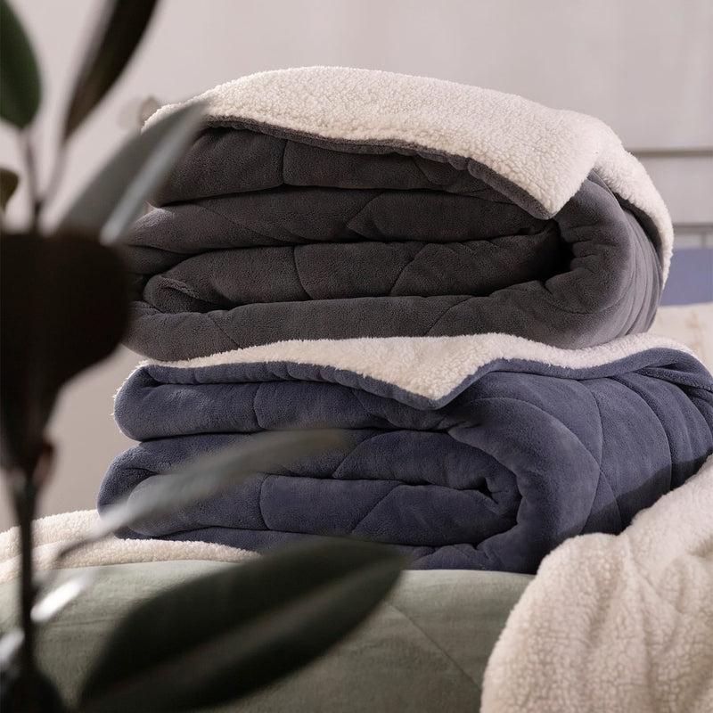 Edredom Microfibra Fibra Siliconizada Sherpa