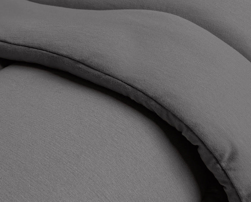 Edredom  Malha Premium Casal - 100% Algodão - Fio Penteado