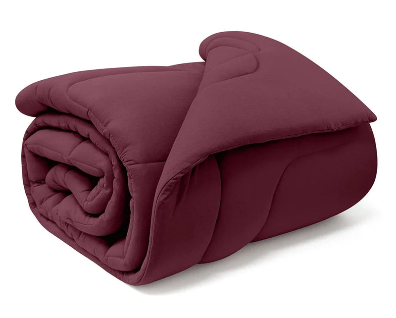 Edredom  Malha Premium Casal - 100% Algodão - Fio Penteado