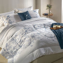 Jogo de Cama com Capa de Almofada 200 Fios 100% Algodão Dora