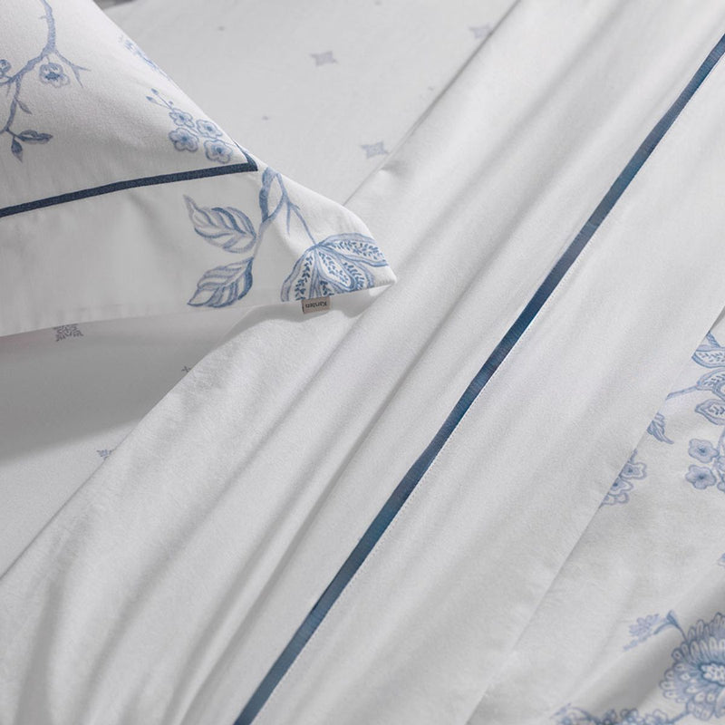 Jogo de Cama com Capa de Almofada 200 Fios 100% Algodão Dora