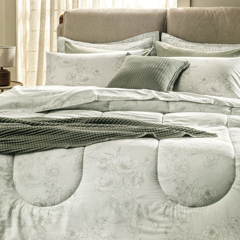 Jogo de Cama 100% Algodão Rebeca