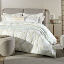 Jogo de Cama King 200 Fios 100% Algodão Florata Branco