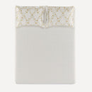 Lençol com Elástico e Fronhas 200 Fios Florata