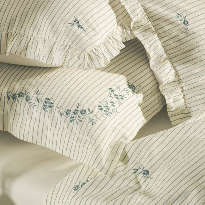 Jogo de Cama Queen 200 Fios Bordado Elise