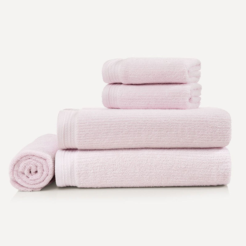 Jogo de Banho Gigante 5 Peças Fio Penteado 100% Algodão Imperial Azul Sereno - 3 Cores