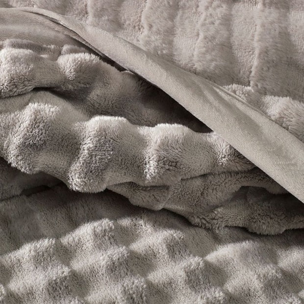 Cobertor Casal Desert Aveludado Fleece Texturizado - Gramatura: 400g/m²