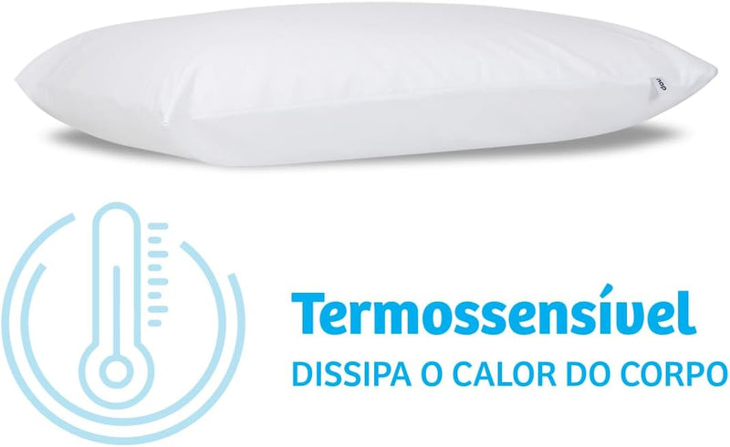 Travesseiro Nasa Viscoelástico - Visco D40 Premium