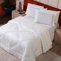 Kit Edredom Mônaco - 3 Peças -  Percal 300 Fios