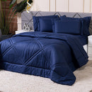 Kit Edredom Mônaco - 3 Peças -  Percal 300 Fios