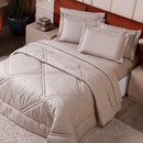 Kit Edredom Mônaco - 3 Peças -  Percal 300 Fios