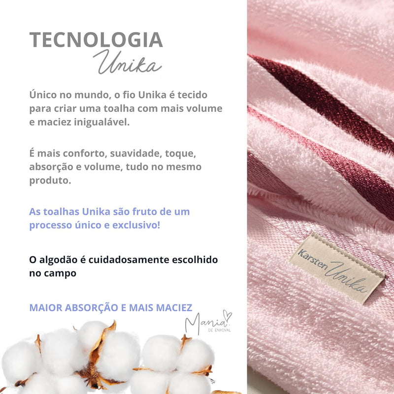 Toalha de Banho Gigante Fio Penteado Lumina