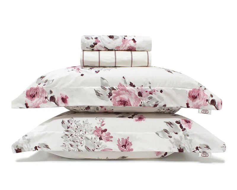 Jogo de Lençol Classic -  Algodão 180 Fios