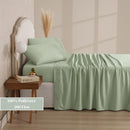 Jogo De Lençol 4 peças Com Vira Em Bordado Florença 300 Fios