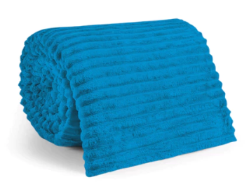 Manta Cobertor Microfibra Canelada