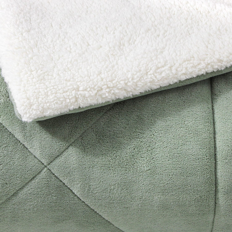 Edredom Microfibra Fibra Siliconizada Sherpa