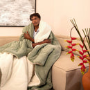 Edredom Microfibra Fibra Siliconizada Sherpa