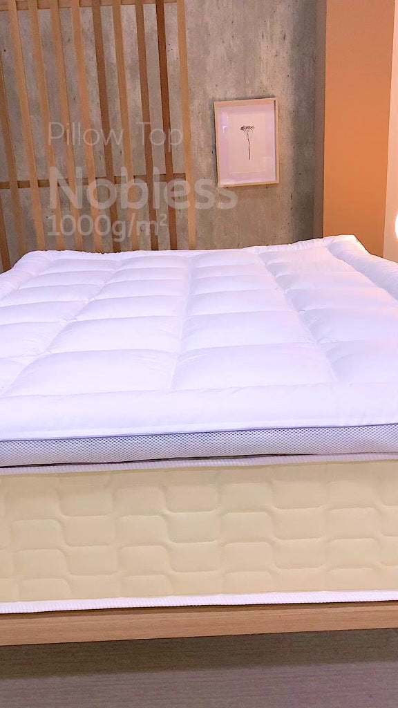 Pillow Top 6cm Toque de Plumas 1000g/m