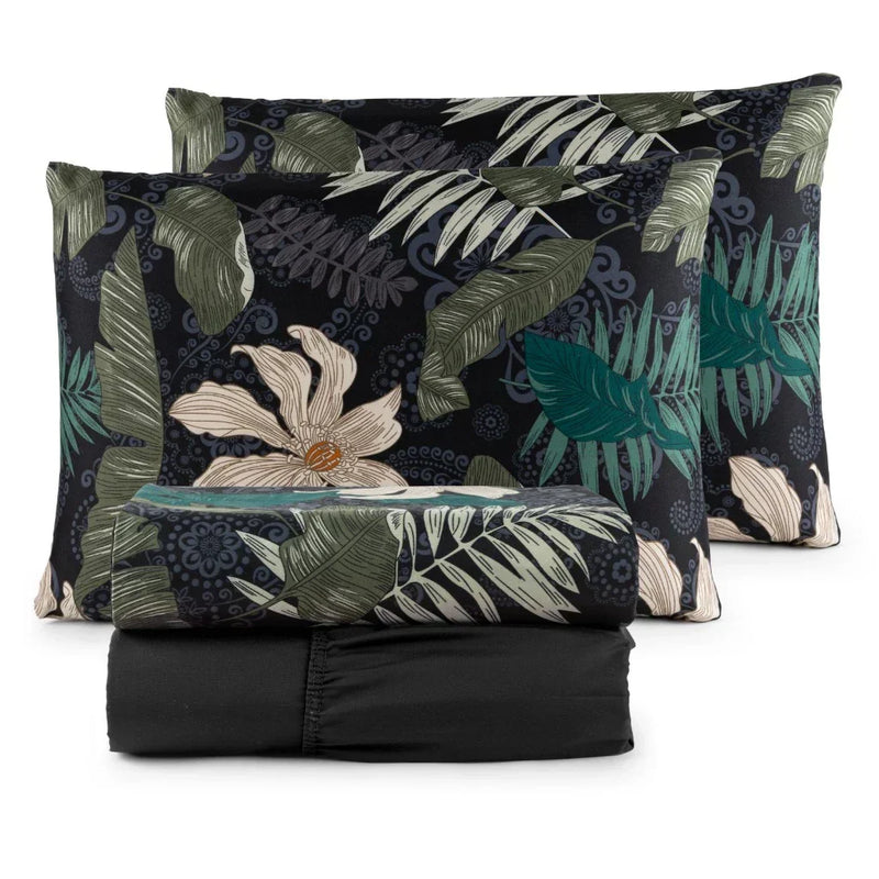 Jogo de Lençol Nature Casal 200 Fios 04 Peças - 4 Estampas