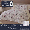 Kit Coberdrom Top Line King Dupla Face Fleece / Sherpa – 5 Peças