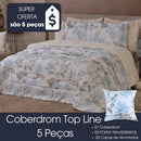Kit Coberdrom Top Line King Dupla Face Fleece / Sherpa – 5 Peças