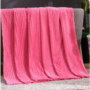 Manta Cobertor Microfibra Canelada