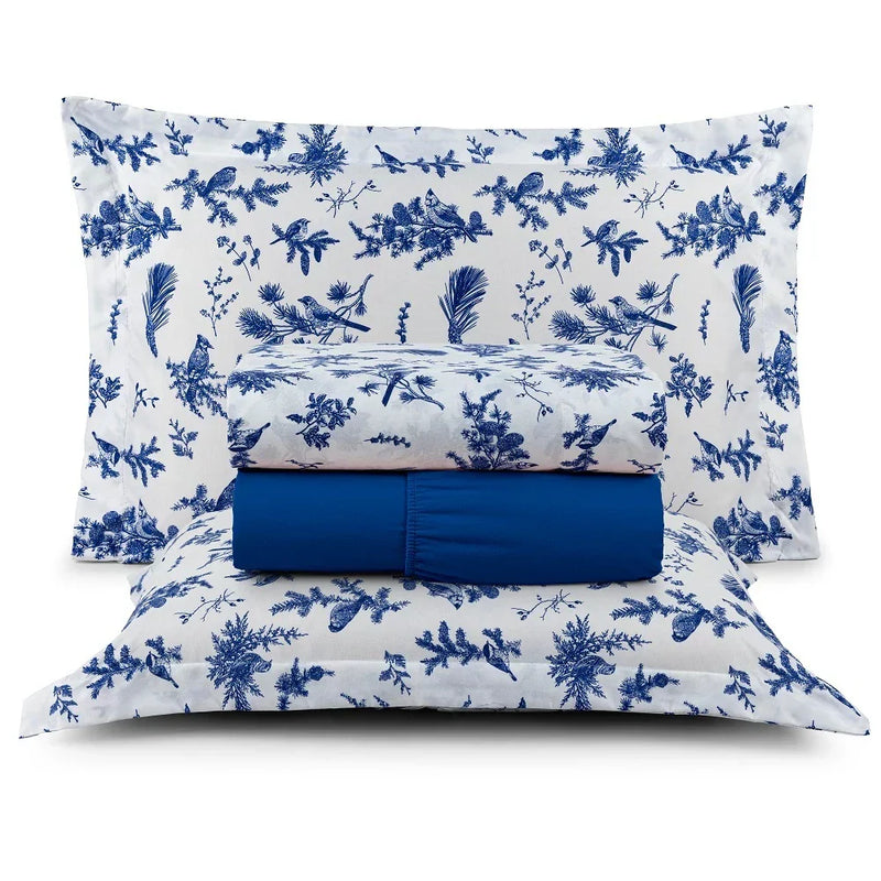 Jogo de Lençol 4 Peças 200 Fios Affeto