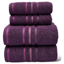 Jogo de Toalhas 4 Peças – 100% Algodão - 460g/m²