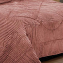 Coberdrom Canelado Plush – Manta Plush com Textura