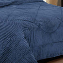 Coberdrom Canelado Plush – Manta Plush com Textura