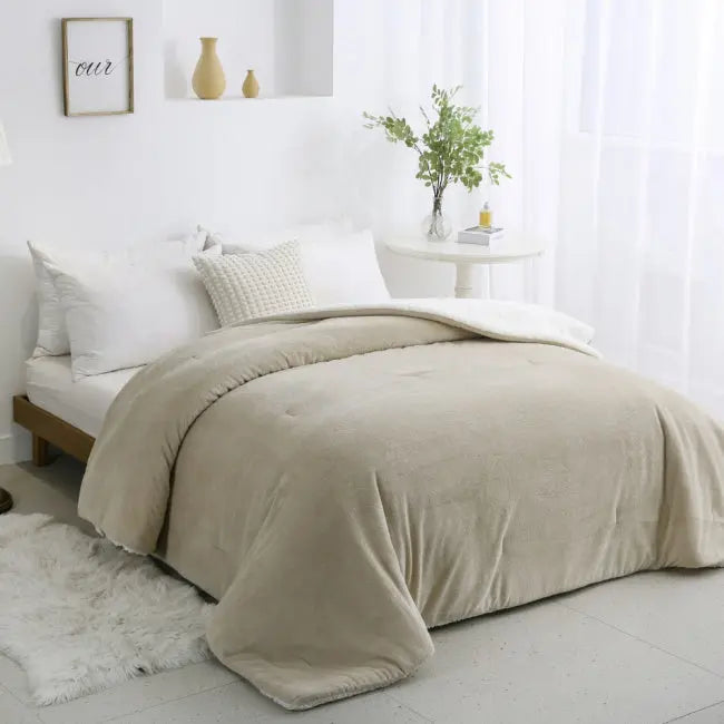 Coberdrom Supreme Dupla Face Pele de Carneiro