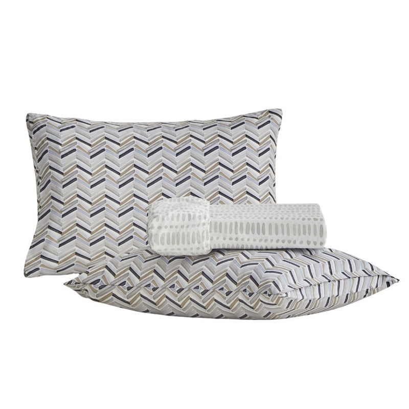 Jogo de Lençol 4 Peças Roma 300 fios Aba Americana