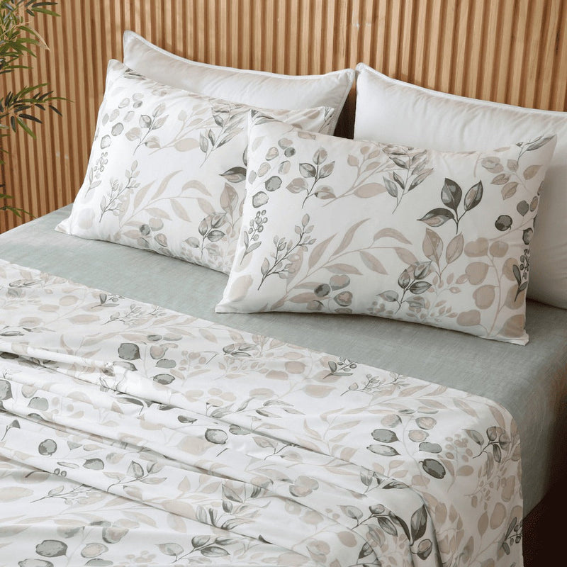 Jogo de Lençol 4 Peças Roma 300 fios Aba Americana