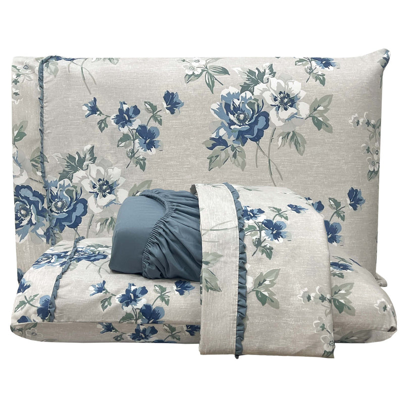 Jogo  de Lençol Malva 4 Peças Percal 300 Fios