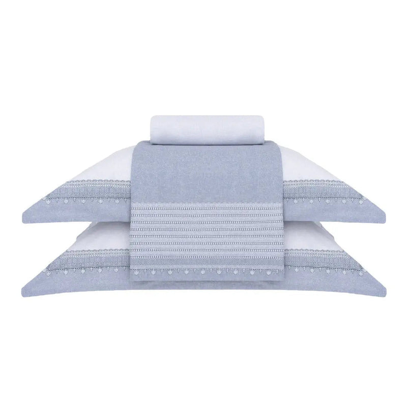 Jogo de Lençol 180 Fios Inspiration - 4 Cores