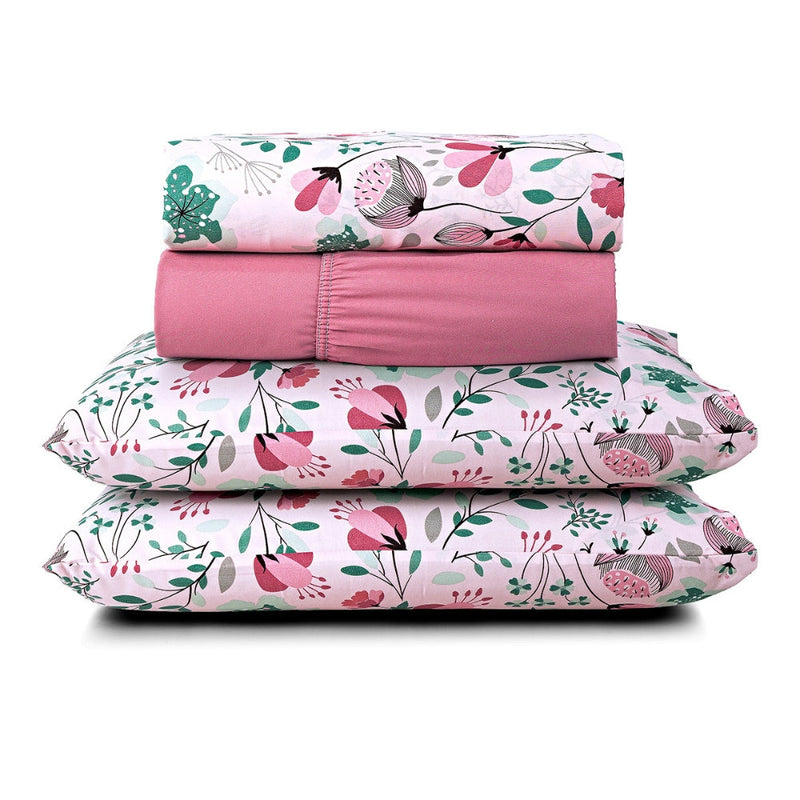 Jogo De Lençol Casal 4 Peças Avere 200 Fios Estampado - 6 Estampas