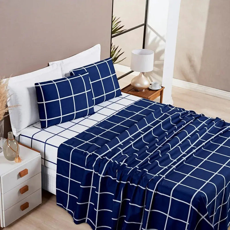 Jogo De Cama Austin 04 Peças 200 Fios