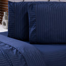 Jogo de Lençol Mônaco 04 Peças - Tecido Listrado 300 Fios