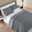 Cobre Leito 3 Peças – 300 Fios Percal – Dupla Face