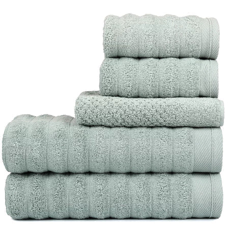 Jogo de Toalhas 5 Peças – 100% Algodão