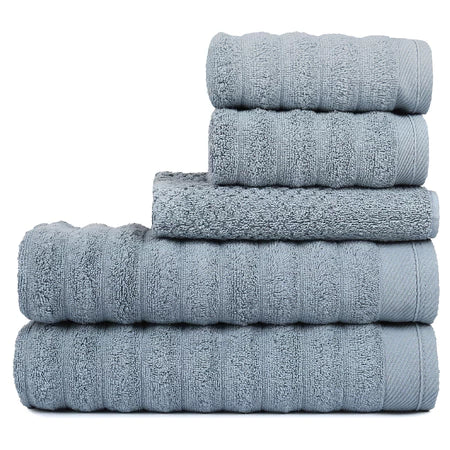 Jogo de Toalhas 5 Peças – 100% Algodão